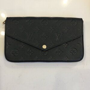 Louis Vuitton Pochette Félicie Monogram Empreinte Leather